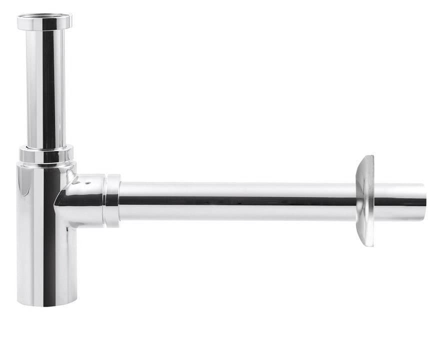 Syfon umywalkowy 5/4'' odpływ 32 mm chromowany okrągły