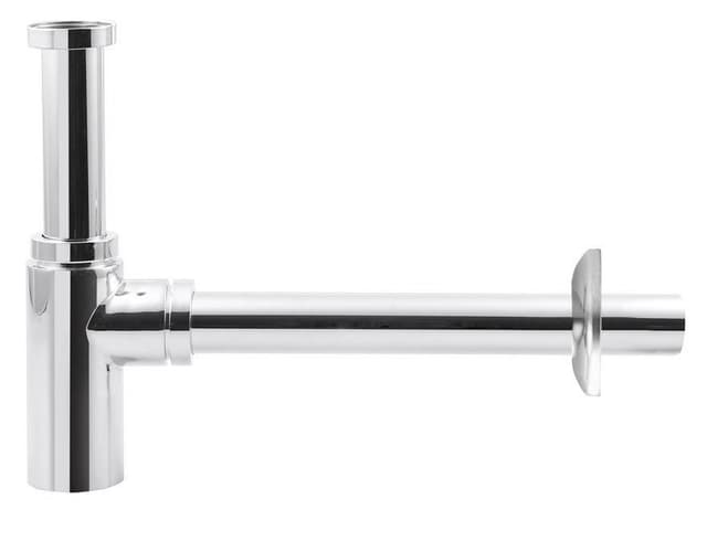 Syfon umywalkowy 5/4'' odpływ 32 mm chromowany okrągły