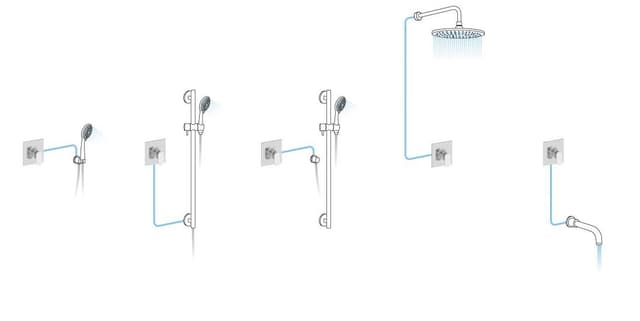 KAI podtynkowa bateria, czarny matowy – ponadczasowy design