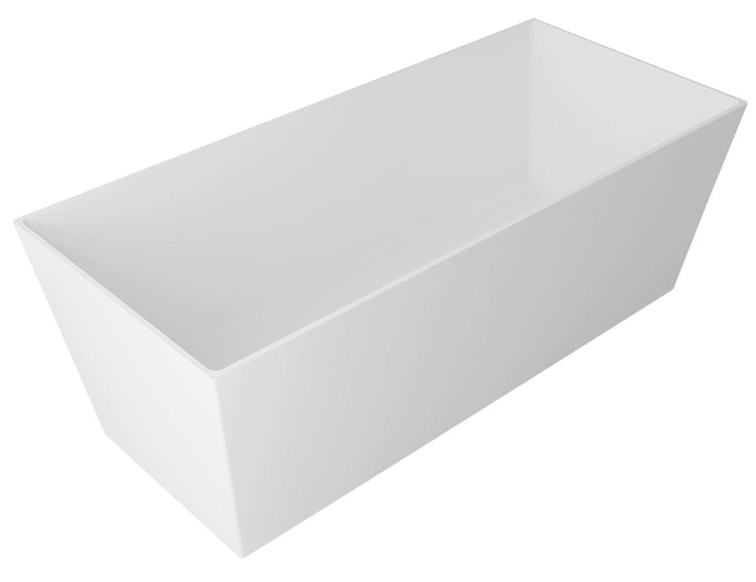KVADRIE wolnostojąca wanna 159x65x55 cm, kompozytowa