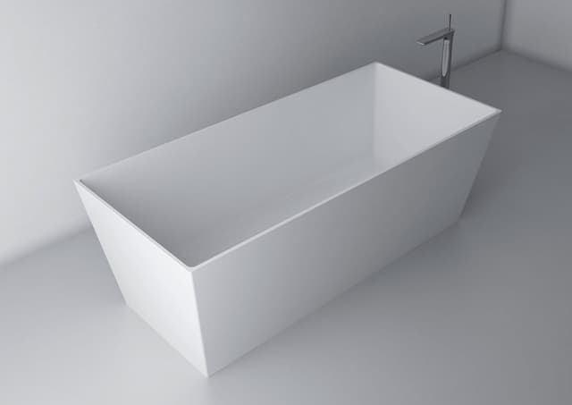 KVADRIE wolnostojąca wanna 159x65x55 cm, kompozytowa