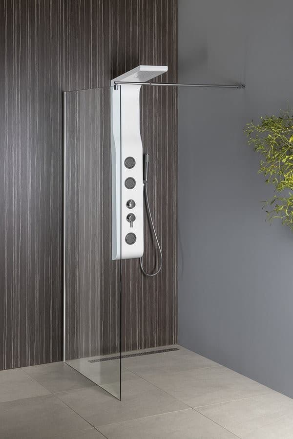 WALK-IN ścianka prysznicowa 1100 mm z wspornikiem