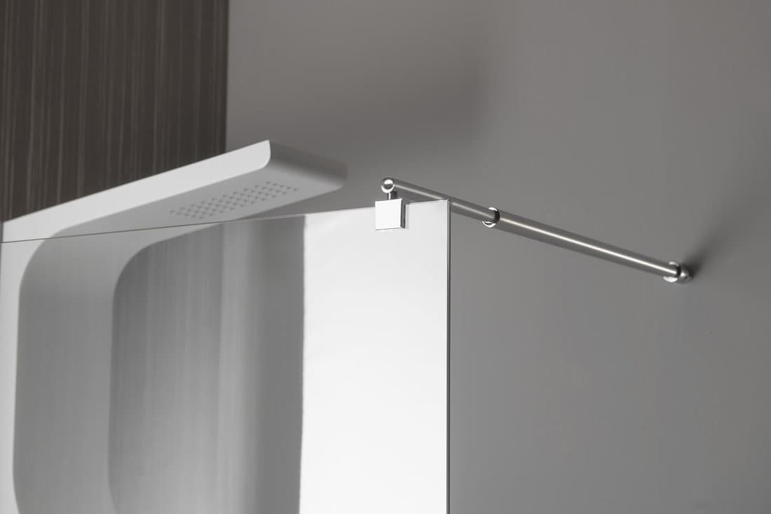 WALK-IN ścianka prysznicowa 1100 mm z wspornikiem