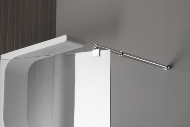 WALK-IN ścianka prysznicowa 1100 mm z wspornikiem