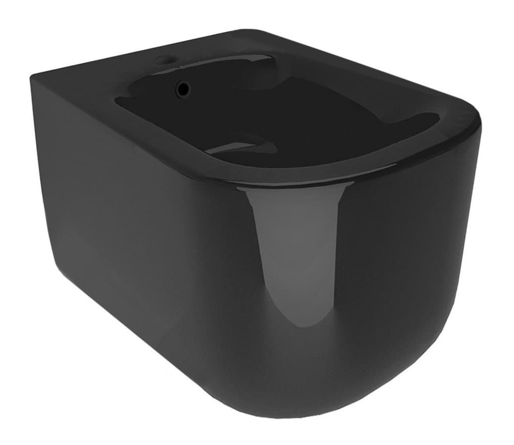 TRIBECA bidet wiszący czarny mat 35x31,5 cm