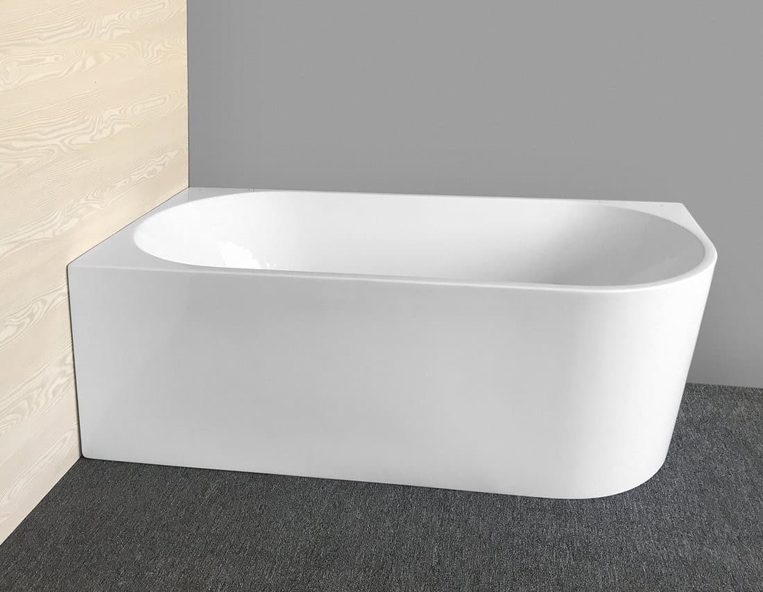 TIBERA L wanna wolnostojąca 170x80 cm akryl