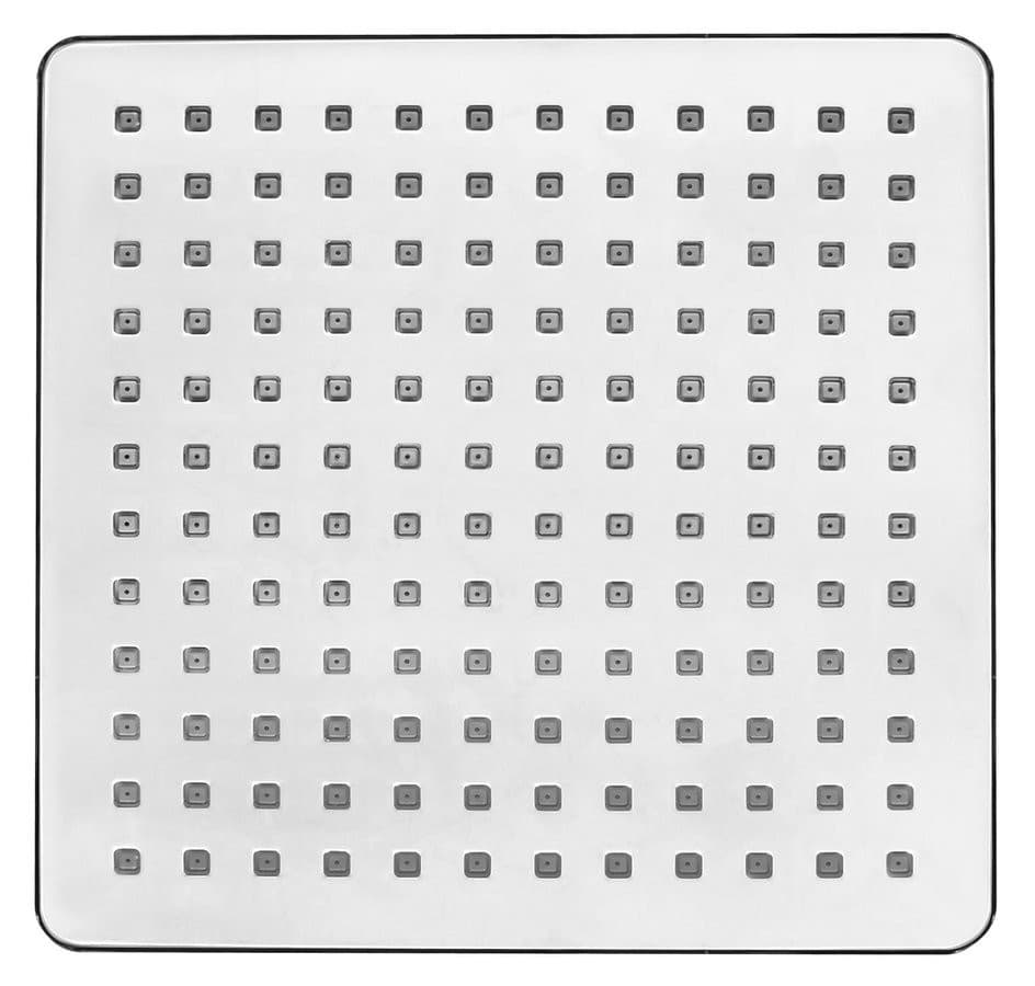 Deszczownia kwadratowa 216x216mm, ABS/chrom z funkcją antykamień