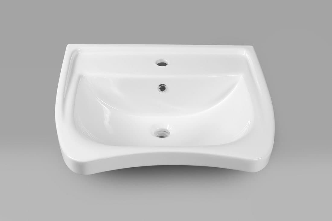 HANDICAP ceramiczna umywalka dla niepełnosprawnych 60x55 cm