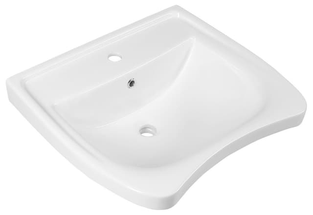 HANDICAP ceramiczna umywalka dla niepełnosprawnych 60x55 cm