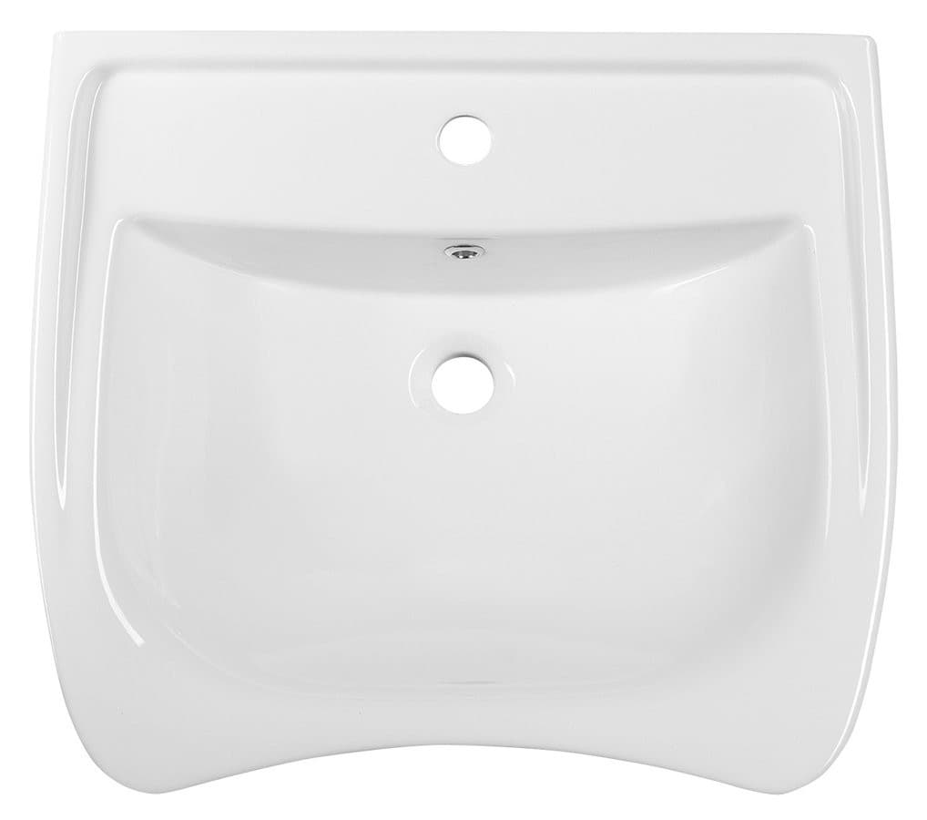 HANDICAP ceramiczna umywalka dla niepełnosprawnych 60x55 cm