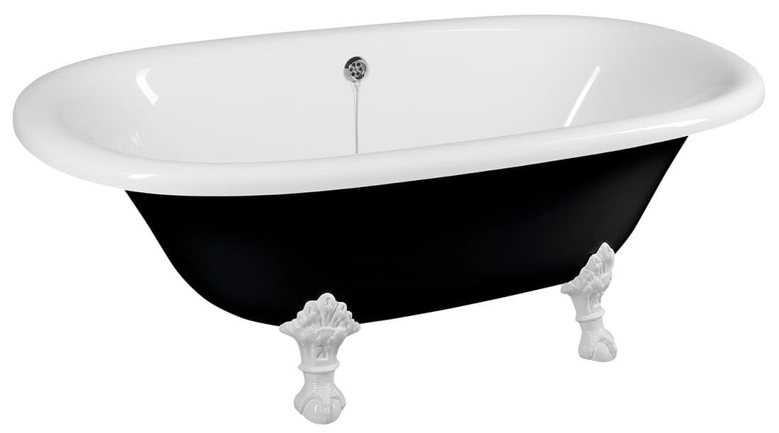 REGATA wolnostojąca wanna 175x85 cm z nogami białymi