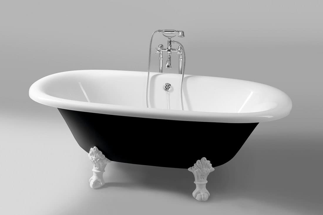 REGATA wolnostojąca wanna 175x85 cm z nogami białymi