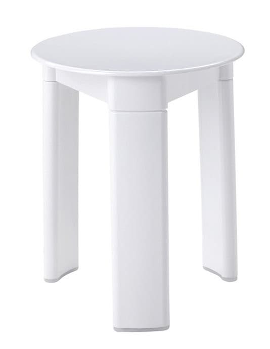 TRIO taboret łazienkowy 33x40 cm, tworzywo termoplastyczne
