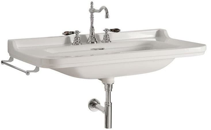 WALDORF umywalka ceramiczna 120x55 cm Made in Italy