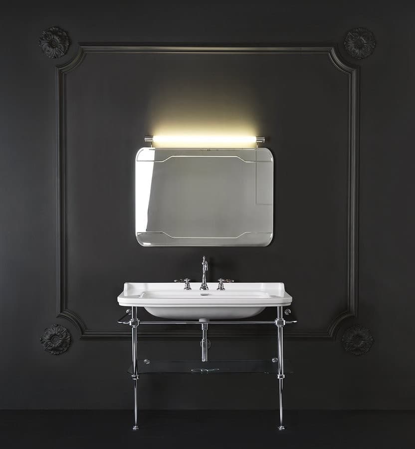 WALDORF umywalka ceramiczna 120x55 cm Made in Italy