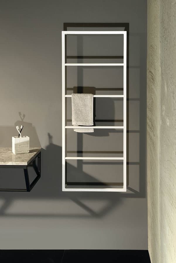 SKA wieszak na ręcznik, matowy biały 450x1150x100mm