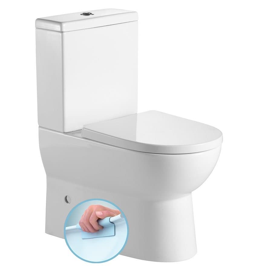 JALTA RIMLESS kompakt WC bezrantowy