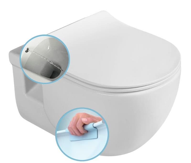 Brilla misa WC rimless z funkcją bidetu