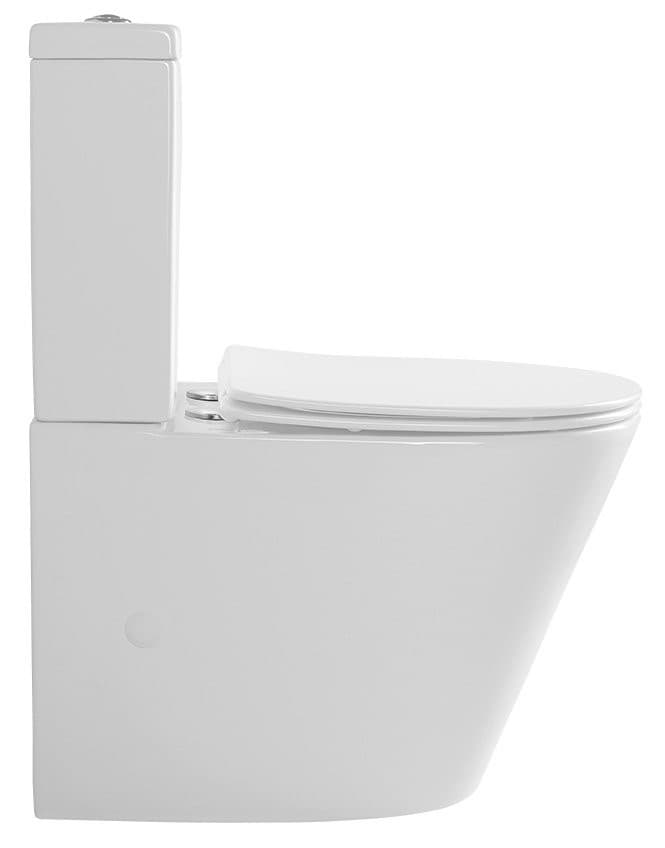 PACO RIMLESS kompakt WC z uniwersalnym odpływem