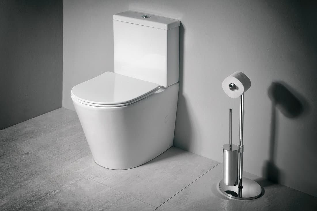 PACO RIMLESS kompakt WC z uniwersalnym odpływem