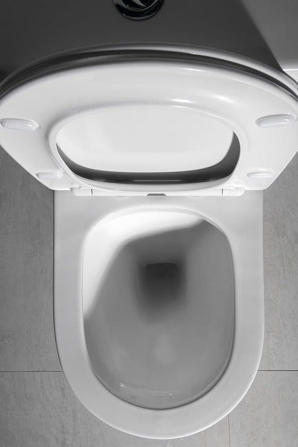 PACO RIMLESS kompakt WC z uniwersalnym odpływem