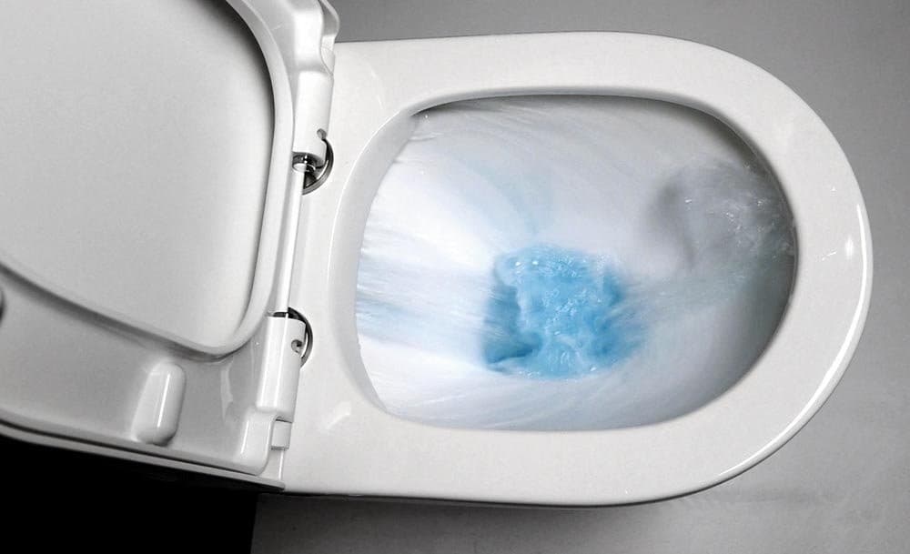 PACO RIMLESS kompakt WC z uniwersalnym odpływem