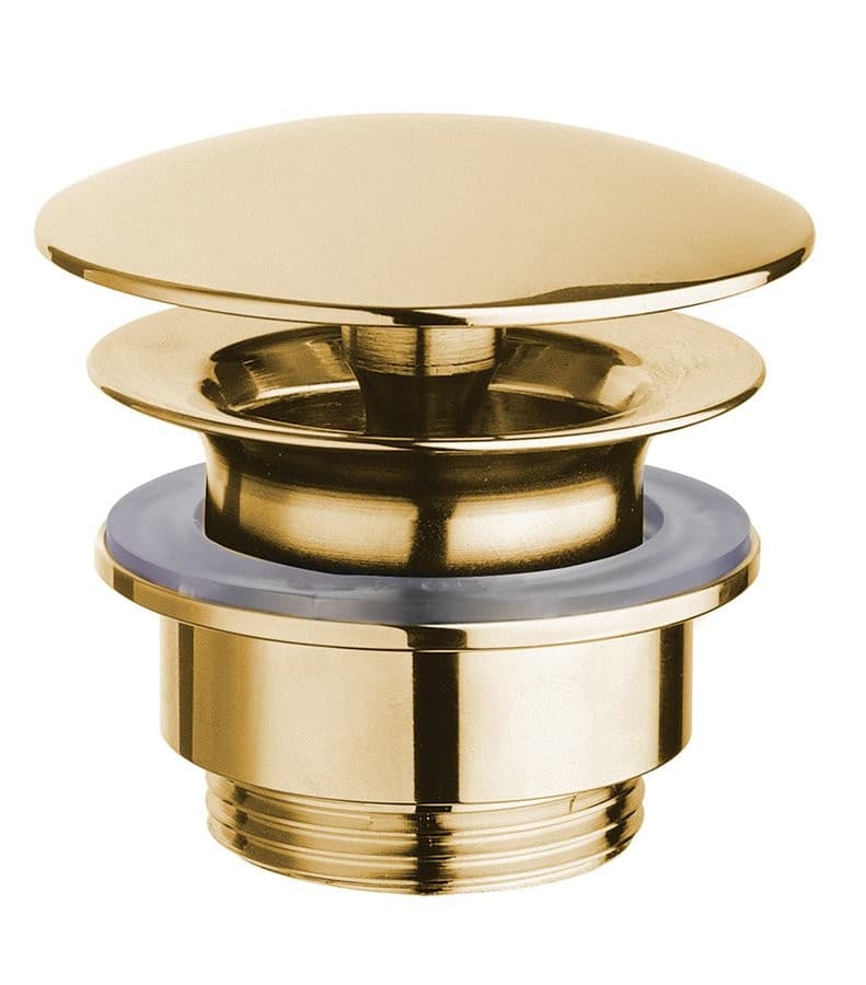 Korek umywalkowy Klik Klak złoty 5/4'' (5-55 mm)
