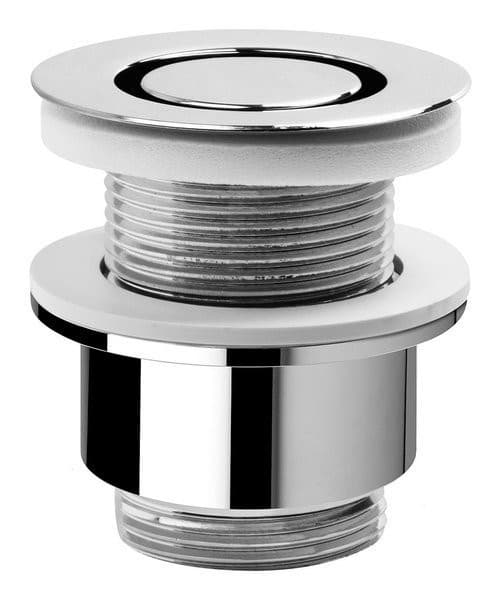 Korek umywalkowy niezamykany klik-klak chrom 5/4''