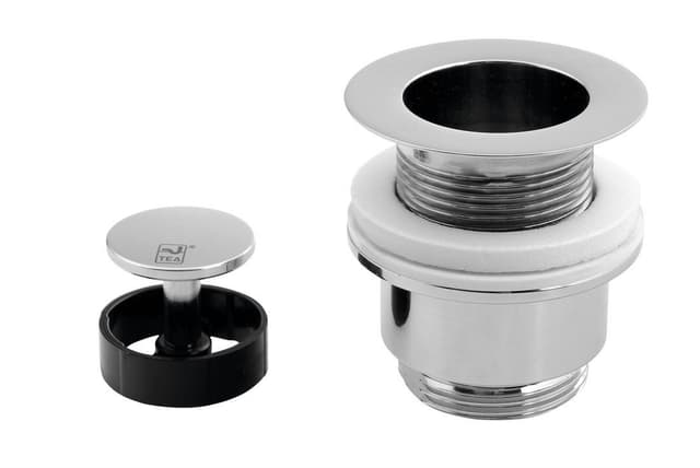 Korek umywalkowy niezamykany klik-klak chrom 5/4''