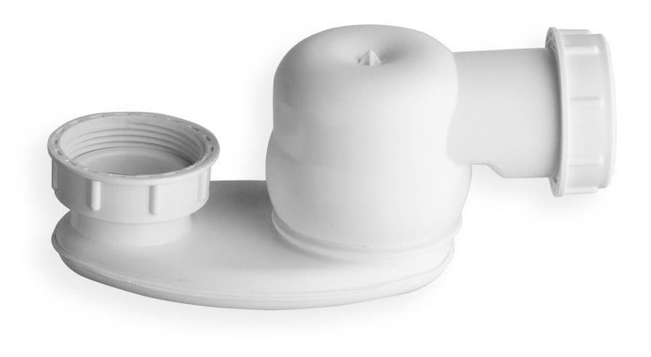 Półsyfon niski 1'1/2, wysokość 42mm, biały