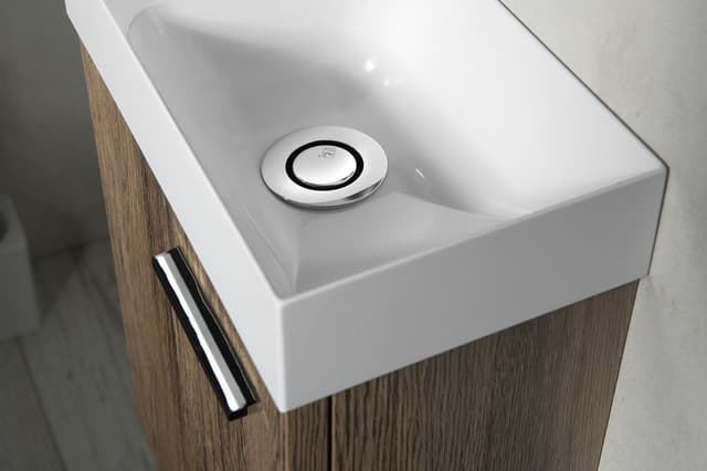 LATUS XI szafka umywalkowa 30x53x16,5cm biały połysk