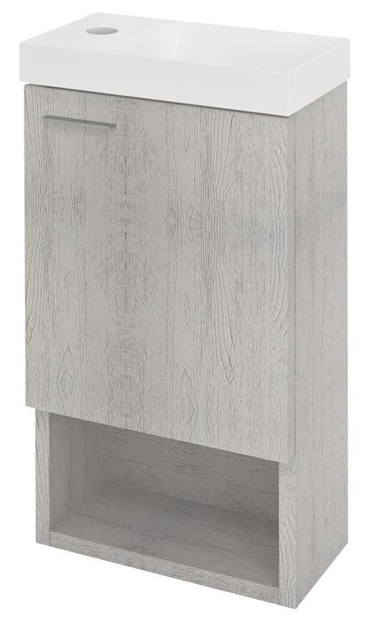 LATUS XI szafka umywalkowa 30x53x16,5cm dąb Polar