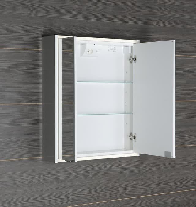 BATU szafka z lustrem z oświetleniem LED, 60x71cm
