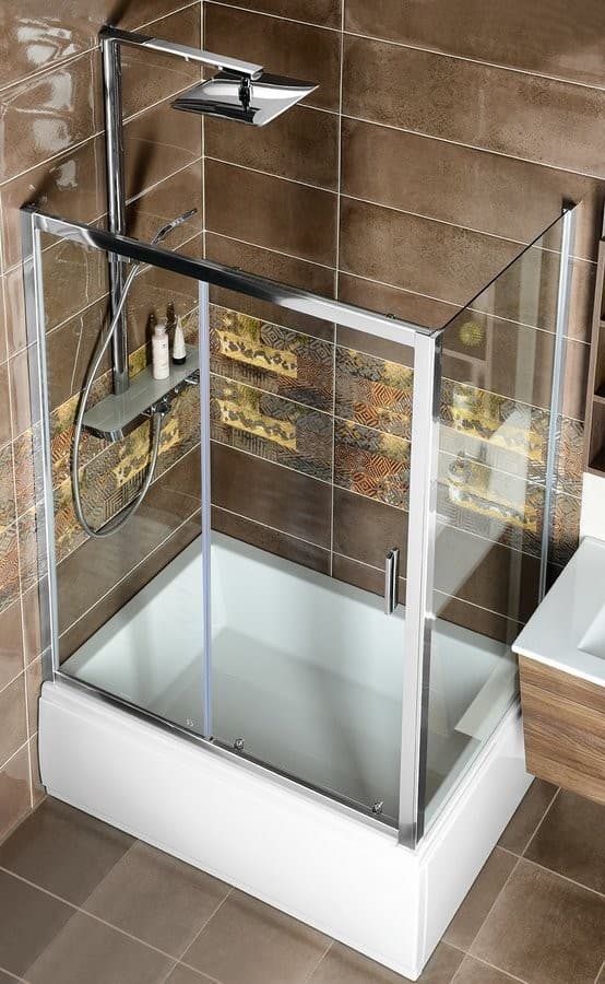 DEEP brodzik prysznicowy 140x75x26 cm z stelażem