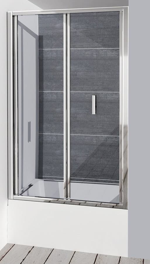 DEEP drzwi prysznicowe składane 1000x1650mm, bezpieczne szkło