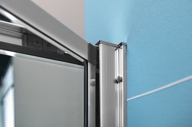 DEEP drzwi prysznicowe składane 1000x1650mm, bezpieczne szkło