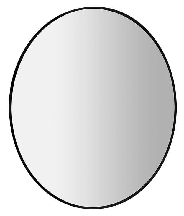 SHARON lustro LED z podświetleniem Ø 80 cm matowe czarne (E28904CI)