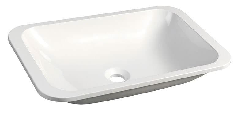 KAMA umywalka kompozytowa 50x26cm wpuszczana w blat