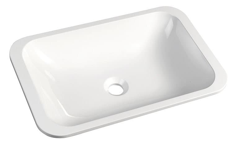 JAPURA umywalka kompozytowa 55x36 cm wpuszczana w blat