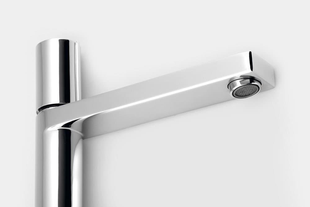 KAISA wysoka bateria umywalkowa bez odpływu chrom 235 mm
