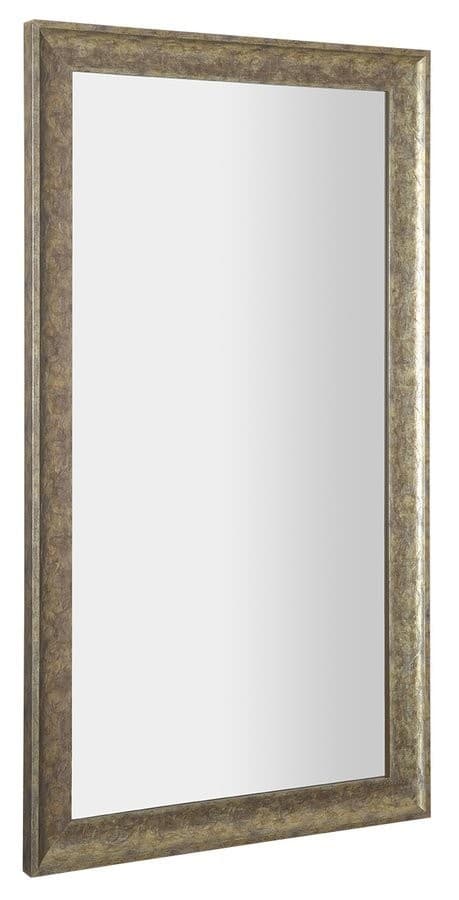 MANTILA lustro drewniane 860x1560mm, obracane antyczne