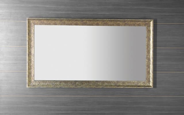 MANTILA lustro drewniane 860x1560mm, obracane antyczne