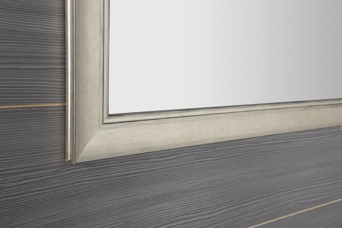 CORONA lustro drewniane 628x1028mm obracane o 90°