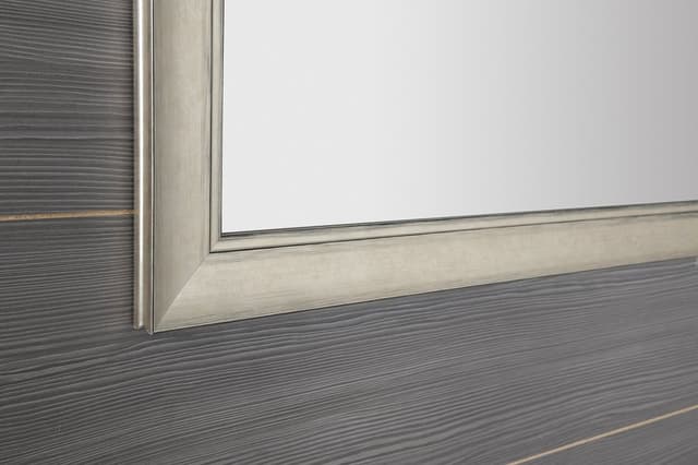CORONA lustro drewniane 628x1028mm obracane o 90°