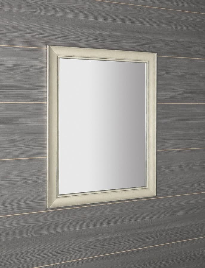 CORONA lustro w drewnianej ramie 728x928 mm, szampan