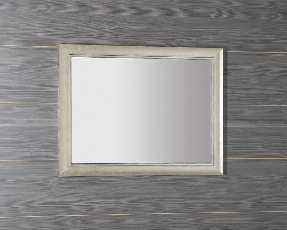 CORONA lustro w drewnianej ramie 728x928 mm, szampan