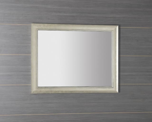 CORONA lustro w drewnianej ramie 728x928 mm, szampan