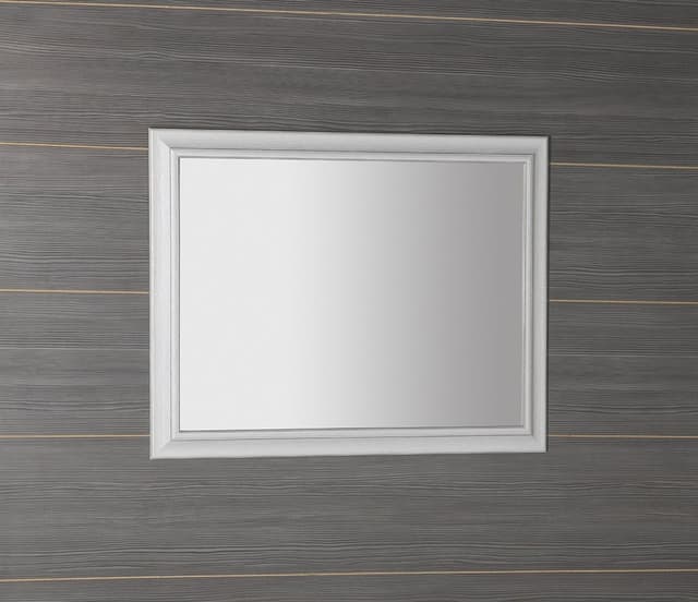 AMBIENTE lustro w ramie drewnianej 720x920 mm starobiały