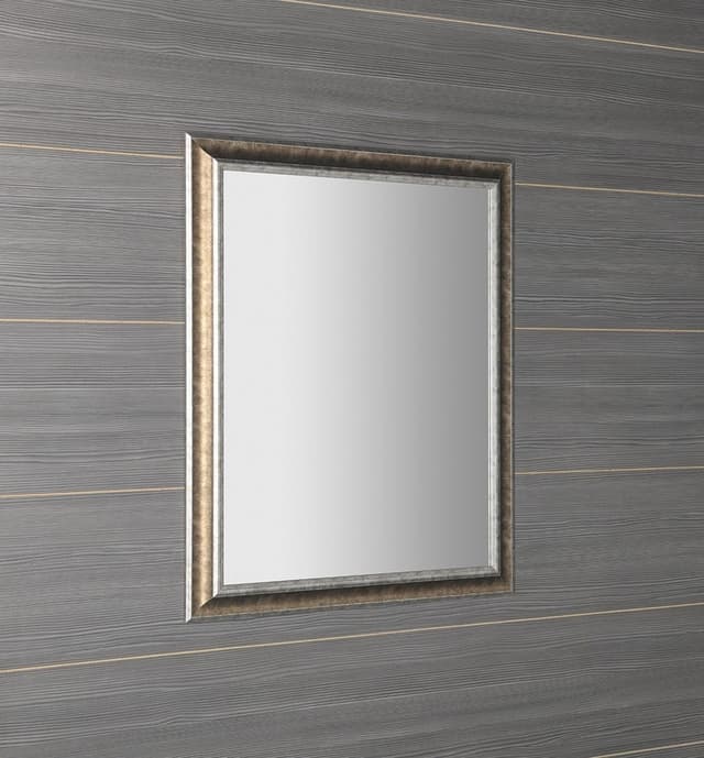 AMBIENTE lustro w drewnianej ramie 720x920mm brązowe