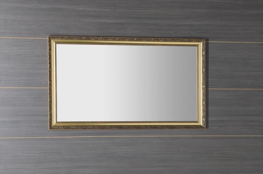 Lustro BOHEMIA w drewnianej ramie 589x989 mm